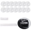 YehVeh 80 Pack Suitcase Wheel Covers Booties Disposable Fabric Sock
