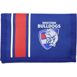 AFL Western Bulldogs GT Club Logo Wallet, 13 x 8.5cm