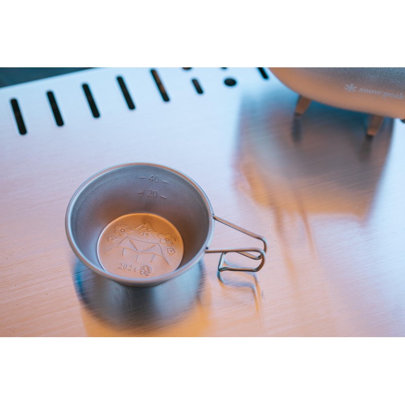 Snow Peak 2024 SPRING EDITION Titanium Mini Shera Cup