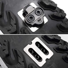 Bike Cleats Kit, Clipless SPD Mountain Bike Pedals Cleat Set, Men & Women Mountain Bike Shoes Suitable for SHIMANO M520 M540 M8000 M8020, Weigao M094 823 WM001
