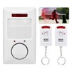 105dB Wireless Alarm System Infrared Motion Detector Home Security Wall
