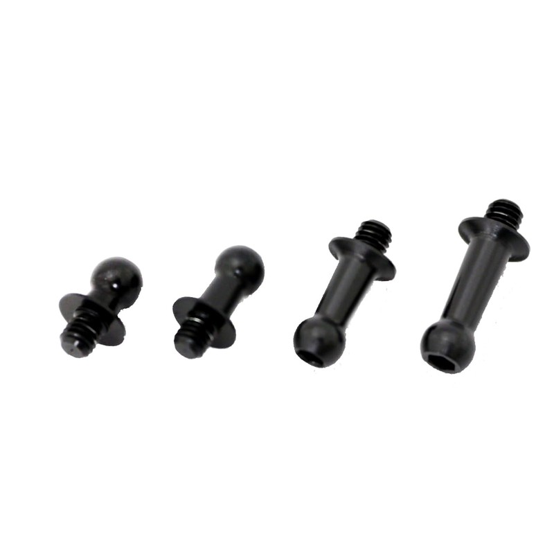 Duralumin φ 4.3 Pillow Ball (4 pieces), L=4mm x N=3mm,