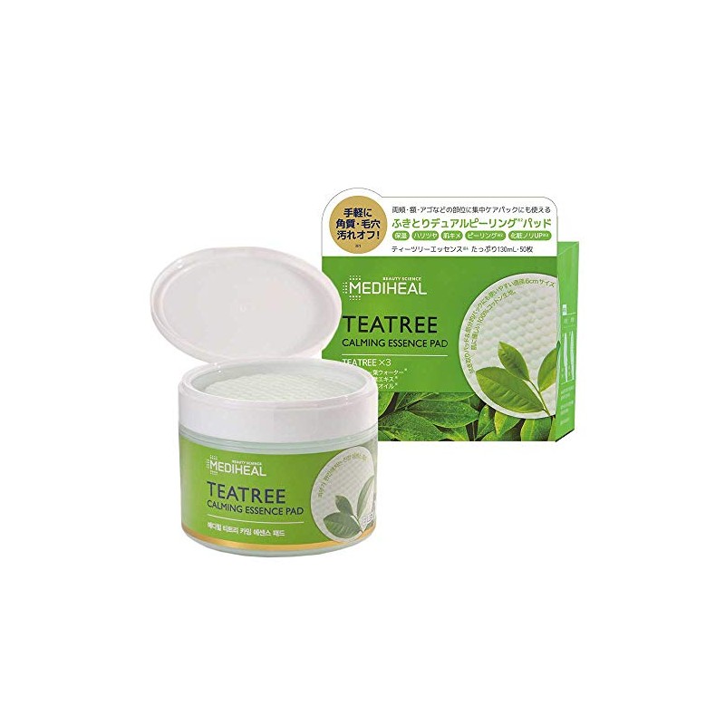 Mediheal (メディヒール) Genuine Tea Tree Calming Essence Pad 50 pieces