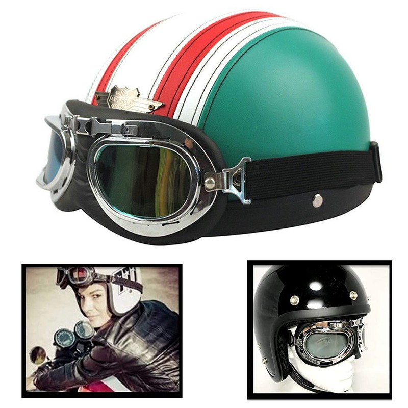 Motorcycle Goggles, Transparent, Folding, Men's, Sunglasses, Protective Glasses, Bike Goggles,