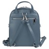 Cluty 021329 Women's Genuine Leather Backpack, Made in Italy, Smartphone