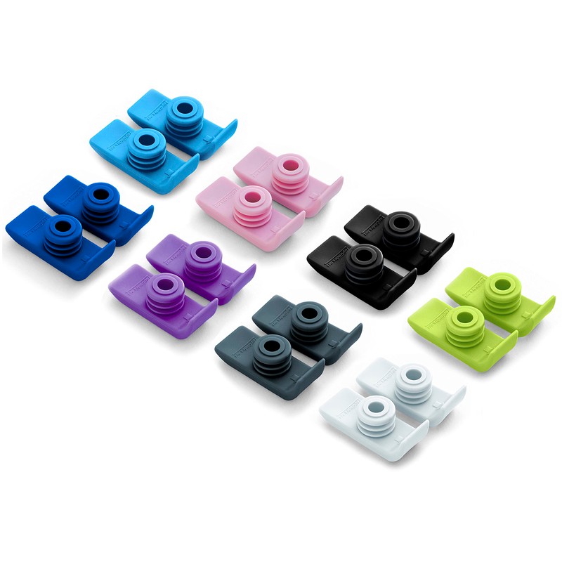 1 Pair Durable Ski Glides for Drive Walkers (Pink)