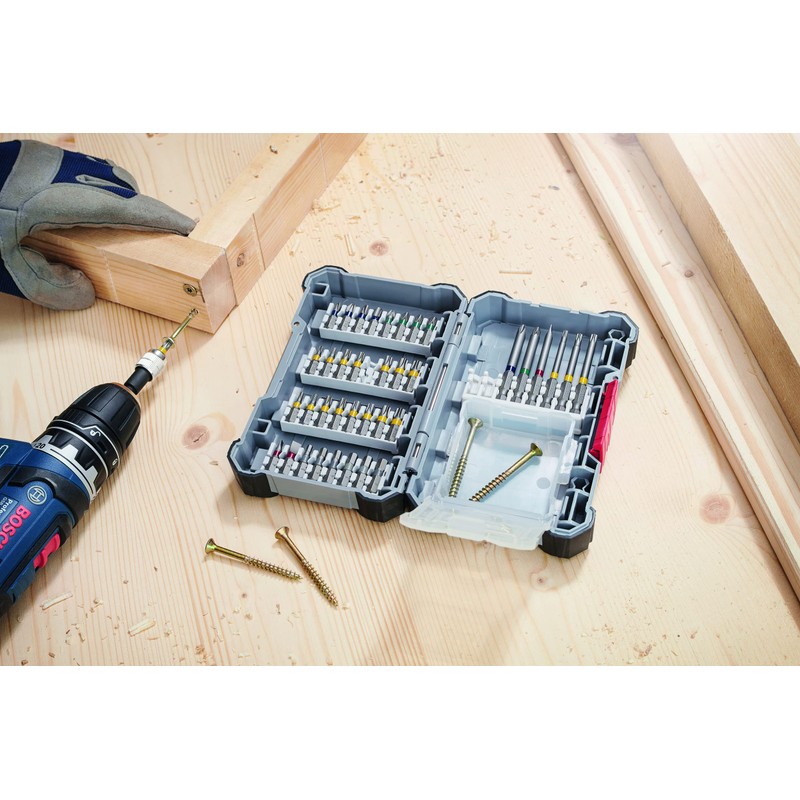 Bosch Professional 2607017464 cordless screwdriver, accessories pick and click set,