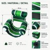 Inflatable Water Hammock with Armrests for Adults – PVC Floating