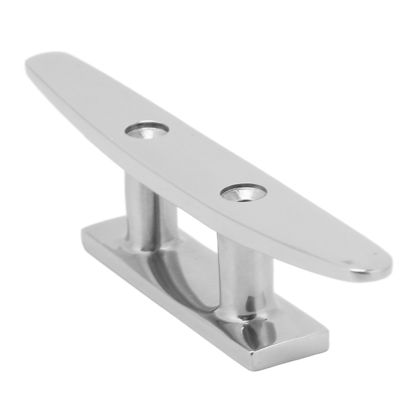 2PCs Boat Cleat Open Base 5in Universal Fit for Watercraft
