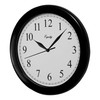 Equity by La Crosse 25203 10 Inch Clock, Black, Pack