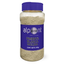 Alpont Pimienta blanca molida, 310 g