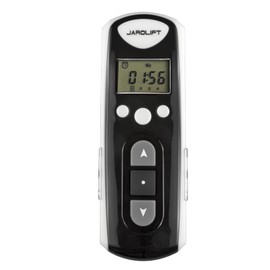 jarolift TDRCT 04 Wireless Handheld Transmitter 4-Channel Remote Control, 433.92 MHz, Integrated Timer with Weekly Programme, LCD Display