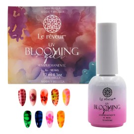 Gel Blooming Uvled Para Efecto En Uñas Gel O Acrílico 12 Ml