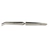 SE 6-1/2" Curved Cross Action Tweezers - 506TW