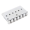 6 String Guitar Bridge Replacement Zinc Alloy Electric Guitar Saddle