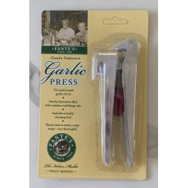 Fante's NEW! The Italian Market - Fante's Kitchen Heavyweight Aluminum Garlic Press