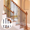 24P Wrought Iron Baluster Shoes Swivel Shoes Come with Screws