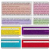 24 Pcs Dyslexia Overlays, Dyslexia Aids Coloured Reading Overlay and