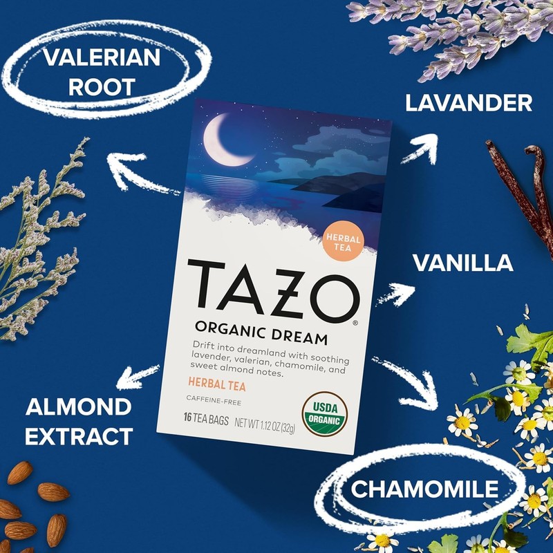 TAZO Tea Bags, Regenerative Organic Zen, Calm Chamomile & Herbal