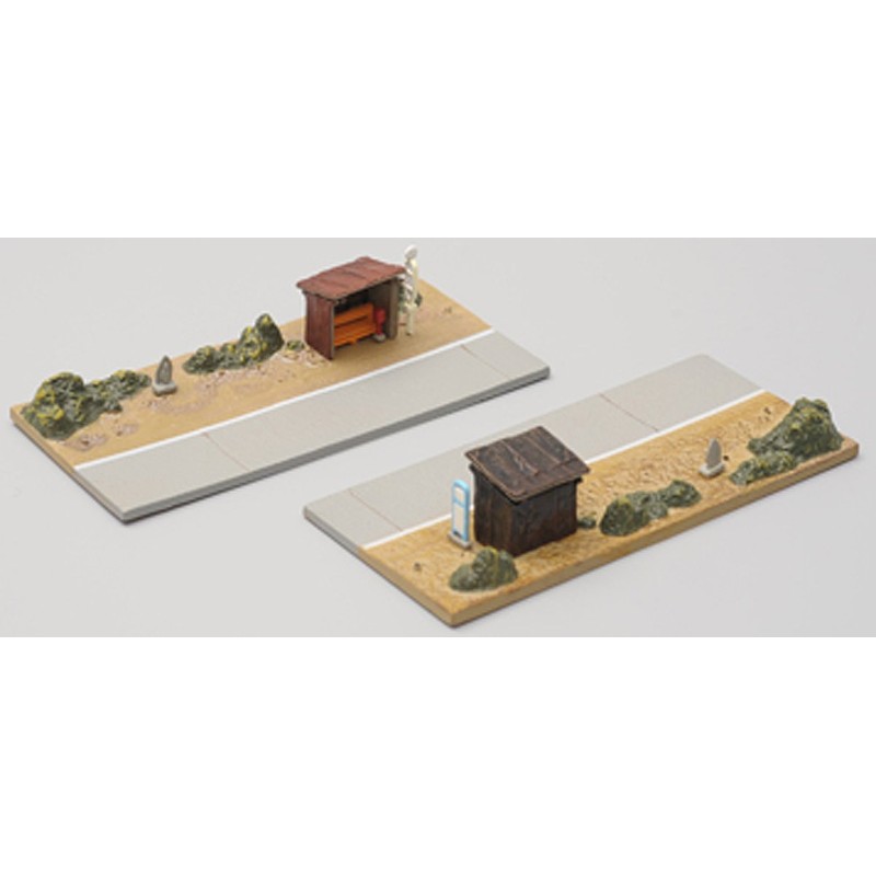 トミーテック ジオコレ 情景コレクション 情景小物008-2 バス停B2 ジオラマ用品