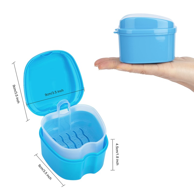 Denture Box Denture Box Retainer Container Storage Box with Hanging