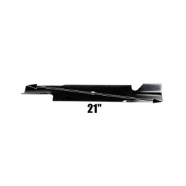 USA Mower Blades U111113BP (3) Extra High-Lift for Scag A48111 481708 481712 48304 A48304 482879 Length 21 in. Width 3 in. Thickness .200 in. Center Hole 5/8 in. 61 in. Deck