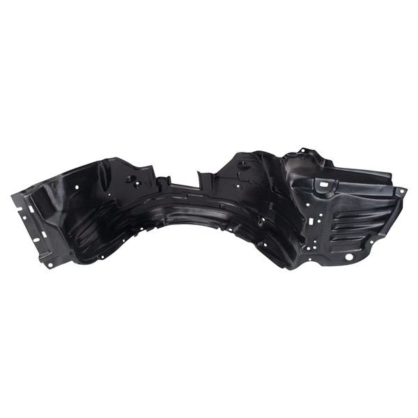 TRQ TRQ Front Left Inner Fender Liner Black Drivers Side