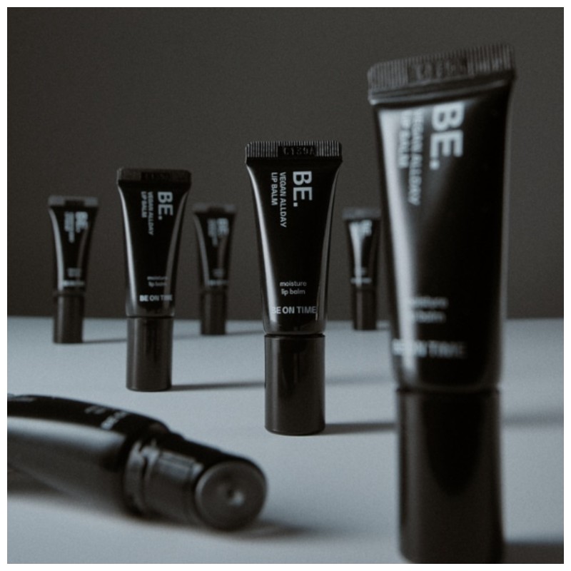 BE ON TIME Premium Vegan Allday Lip Balm Mini Black