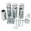 Myhomeware Set of Universal Brackets for Heated Towel RAIL Radiator
