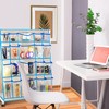 Craft Rolling Cart with Wheels - 40 Storage Pockets -