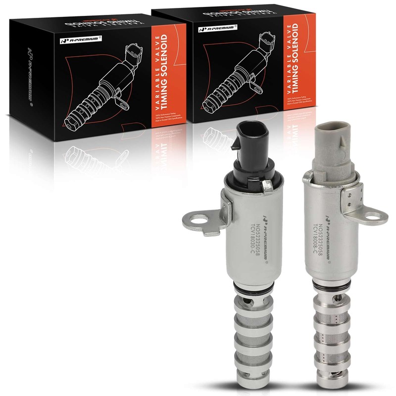 A-Premium 2-PC Intake Variable Valve Timing Solenoid Compatible with Hyundai