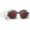 Enjoy Your Steampunk Victorian Style Goggles with Compass Design, Rose