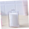 STOBAZA 2pcs Double Layer Cotton Swab Container Gauze Swabs Box