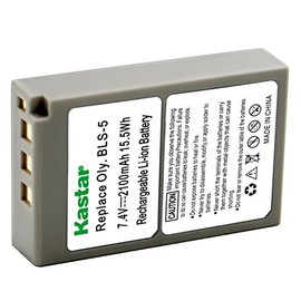 Kastar Camera Battery for Olympus BLS-5 PS-BLS5 BLS-50 and OlympusE-620, Olympus E-P1 E-P2 E-P3, Olympus E-PL5 E-PL6 E-PL7 E-PL8, Olympus E-PM1 E-PM2, Olympus Stylus 1s, Olympus OM-D E-M10 Mark III