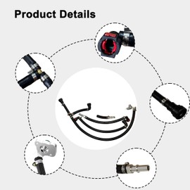 CP4 Kit de derivación de prevención de desastres para Ford F250 F350 F450 F550 Super Duty, 2011-2022, 6.7L Powerstroke Diesel, repuesto CP4-6.7F-BP-G2.1