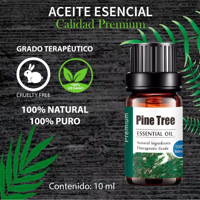 UVa Natural Aceite Esencial De Pino 100% Natural Puro Uva
