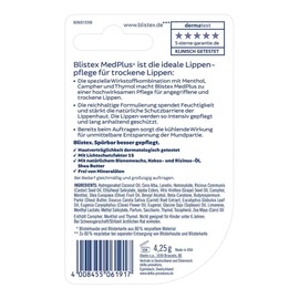 BLISTEX MedPlus Stick ohne Mineralöl 4.25 g