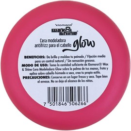 Xiomara Wax & Shine Glow Cera para Cabello Anti Frizz