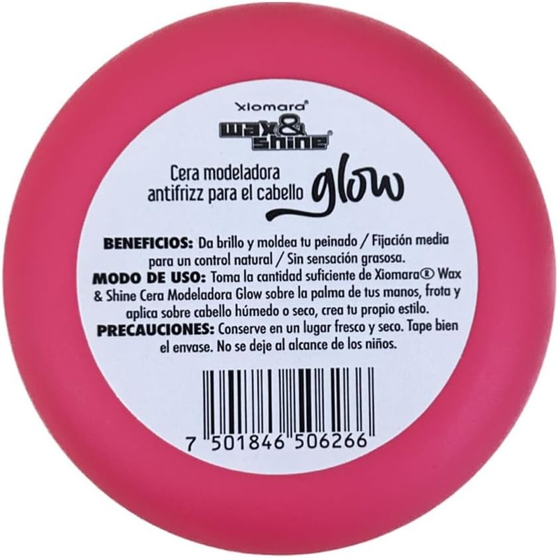 Xiomara Wax & Shine Glow Cera para Cabello Anti Frizz