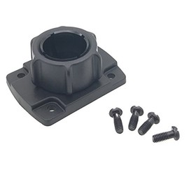 ChargerCity 25mm/1" inch Ball socklet to AMPs Connection Adapter + Dual T Plate for 1" inch Ball Connection Mount and Arkon Robust Series Mount (25mm-AMPS-2T)