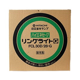 Hitachi FCL30D28G Round Fluorescent Light, 30 Shape, Daylight Color, Made in Japan, Ring Light G, High Energy Save