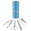 Mermaid Fish Scale Pattern Stainless Steel Manicure Pedicure Grooming Beauty