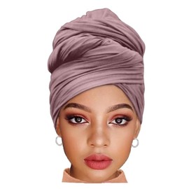 Kesfey Pinkes Kopftuch, klassisches Kopftuch, weiches Haarband, Damen, großes Stirnband, Headwrap, atmungsaktiv, leicht, Turban für Tour, Strand, Date, Turban