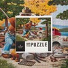 Lantern Press 1000 Piece Jigsaw Puzzle, Smokey Bear, Hey Come