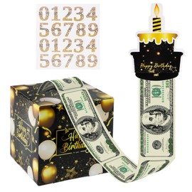 Geldgeschenke Geburtstag, DIY Geld Rolle Überraschungsbox,verpackung für Geldgeschenke Geburtstag Spardose für Bargeld Geschenk Ziehen Geschenkbox Geld zum Mädchen Junge
