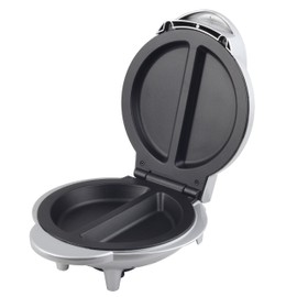 Brentwood TS-255 Non-Stick Electric, Silver Omelet Maker 5.75"x 9.5"x 11".