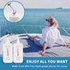 Plastic Flasks,Fake Empty Shampoo Containers Bottles for Cruise Drink Flasks