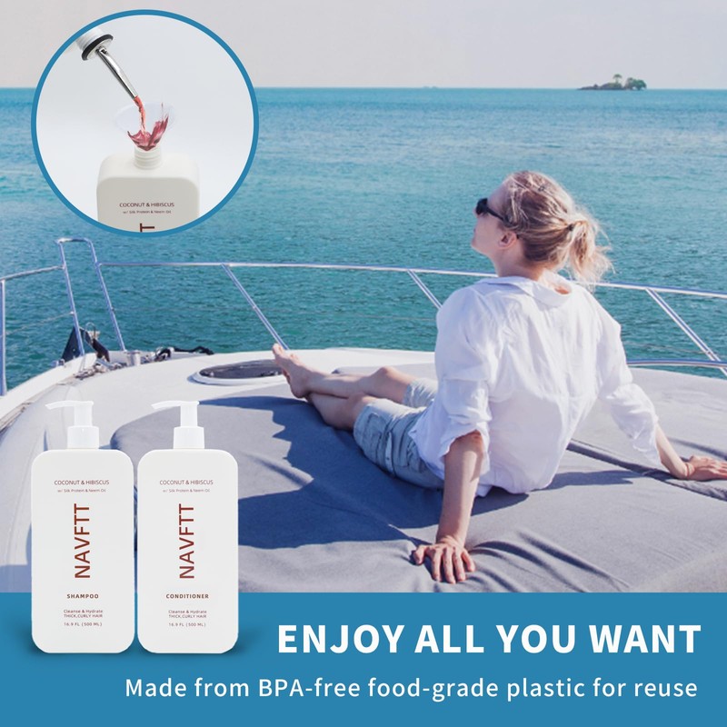 Plastic Flasks,Fake Empty Shampoo Containers Bottles for Cruise Drink Flasks