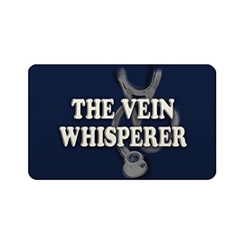Makoroni - THE VEIN WHISPERER Paramedic Doctor Nurse Rectangle Magnet, 2"x3" Refrigerator Magnet, DesP28