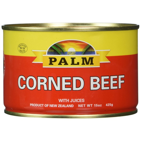Palm Corned Beef with Juices 15 oz (6 Pack)